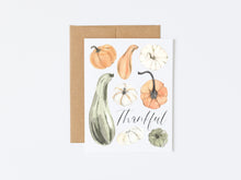 Load image into Gallery viewer, Thankful - Set of Folded Notecards &amp; Envelopes
