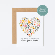 Load image into Gallery viewer, Sending Love Your Way - Thoughtful Greeting Card for Any Occasion
